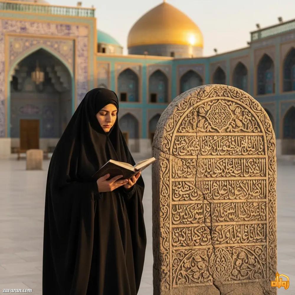 گنجینه‌های پنهان در بهشت( راهنمای کامل زیارت مشاهیر و بزرگان مدفون در حرم امام رضا (ع))