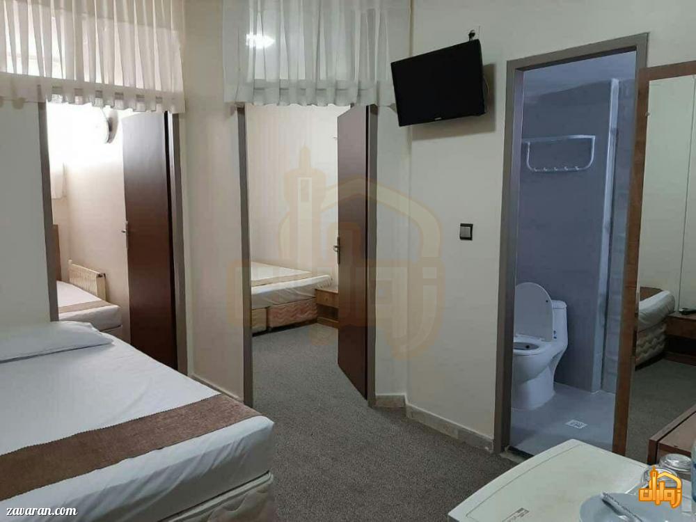 رزرو اتاق خواب دار هتل پانیذ مشهد