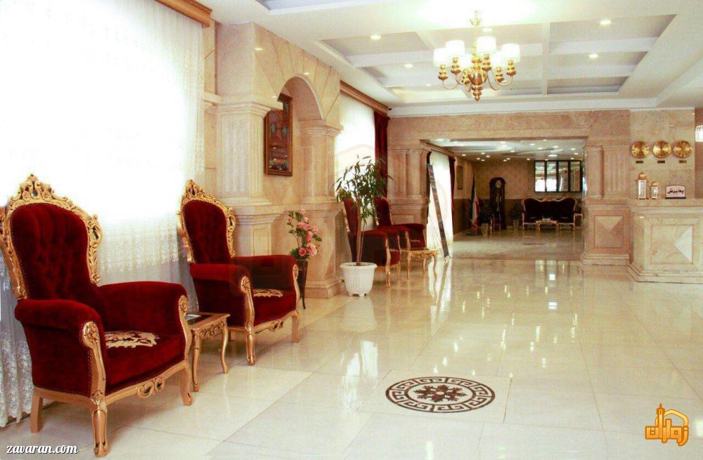 فضای داخلی هتل آپارتمان ماریشان مشهد