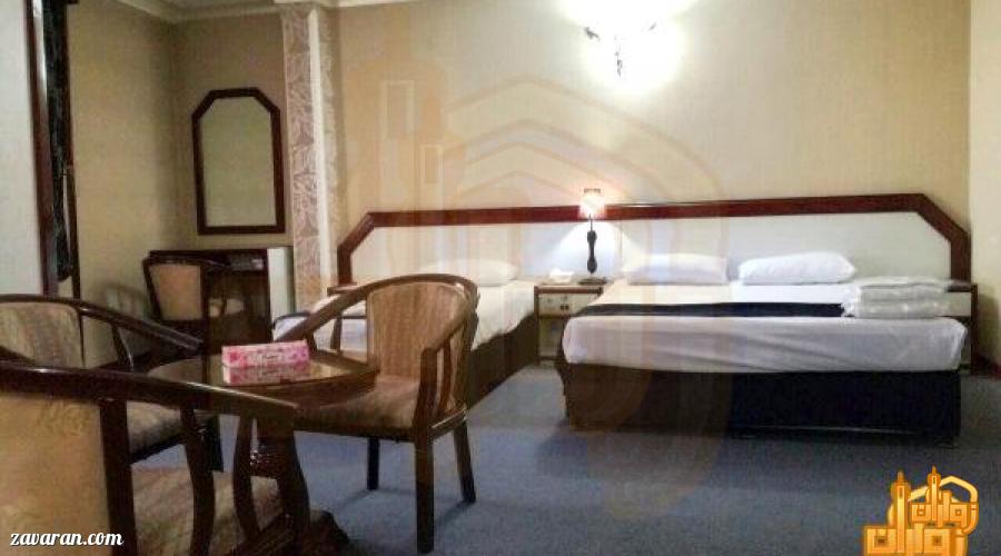 رزرو اتاق سه تخته هتل کیان مشهد