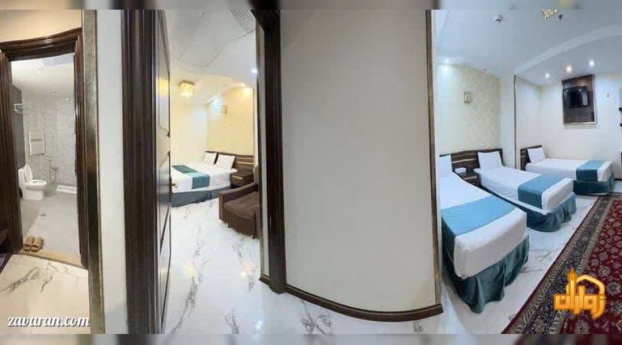 رزرو هتل و هتل آپارتمان ارزان مشهد فقط با پرداخت بیعانه